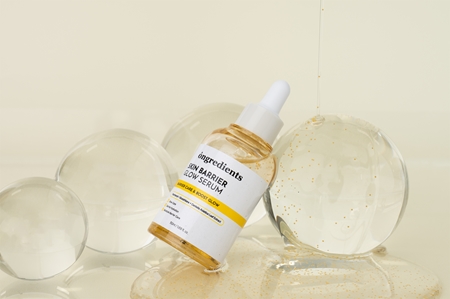 Ongredients Skin Barrier Glow Serum Lysnende serum for jævn hudtone