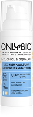 OnlyBio Bakuchiol & Squalane Light Moisturizing Cream for oily and combination skin