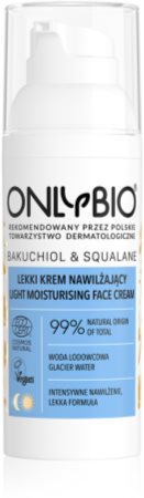 OnlyBio Bakuchiol & Squalane hidratante leve para pele oleosa e mista