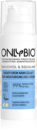 OnlyBio Bakuchiol & Squalane crème hydratante intense pour peaux normales à sèches