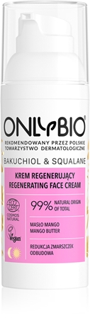OnlyBio Bakuchiol & Squalane restoring cream for mature skin