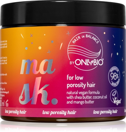 OnlyBio Hair in Balance maska na vlasy pro normální až suché vlasy