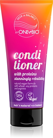 OnlyBio Hair in Balance proteinový kondicionér pro objem vlasů