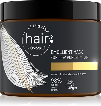 OnlyBio Hair Of The Day Emollient masque hydratant pour de beaux cheveux sains