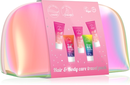 OnlyBio Travel Pack Raspberry zestaw podróżny (włosów i ciała)