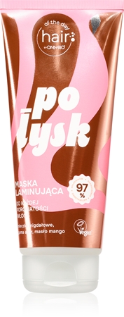 OnlyBio Hair Of The Day Shine Hair Lamination Mask maska do włosów do nabłyszczania i zmiękczania włosów