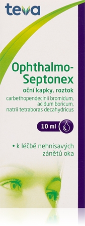 Ophthalmo-Septonex Ophthalmo-Septonex oční kapky, roztok k léčbě nehnisavých zánětů oka