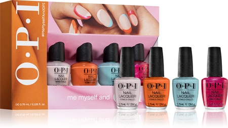 OPI Me, Myself and OPI Nail Lacquer set para uñas