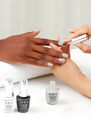 OPI Infinite Shine Silk Nagu laka ar gēla efektu
