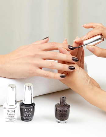 OPI Infinite Shine Silk Nagu laka ar gēla efektu
