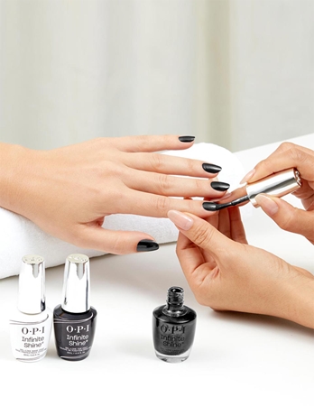 OPI Infinite Shine Silk Nagu laka ar gēla efektu