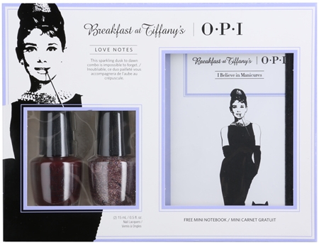 OPI Breakfast at Tiffany´s Love Notes kozmetika szett I.