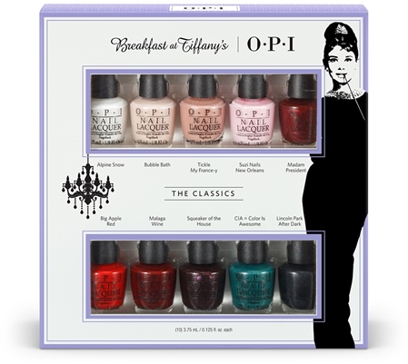 OPI Breakfast at Tiffany´s The Classics Cosmetic Set I.
