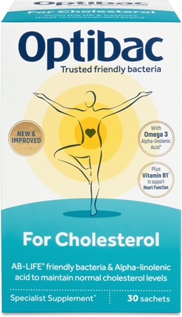 Optibac For Cholesterol probiotika při vysokém cholesterolu