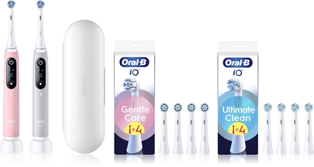 Oral-B iO6 Connected Coach ensemble de brosses à dents et de têtes de rechange