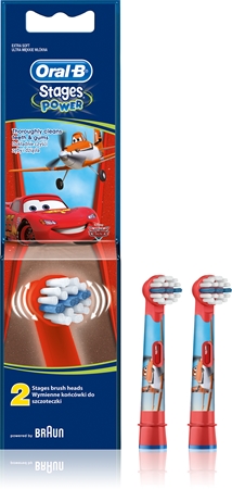 Oral B Stages Power EB10 Cars nadomestne glave za zobno ščetko 2 ks