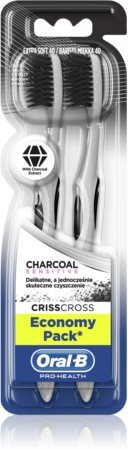 Oral B 3D White Charcoal Tandbørste