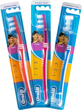 Oral B 1-2-3 Classic Care spazzolino da denti medium