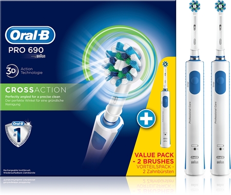 Oral-B PRO 690 CrossAction D16.524H elektrische Zahnbürste