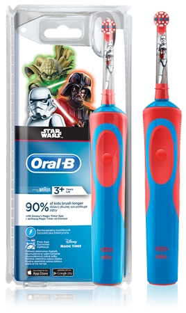 Oral B Stages Power Star Wars D12.513K elektrický zubní kartáček pro děti