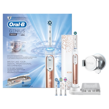Oral-B Genius 9000 Rosegold D701.545.6XC elektrische Zahnbürste