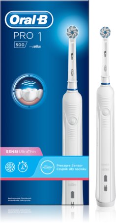Oral B Pro 1 500 Sensi UltraThin Elektrisk tandbørste