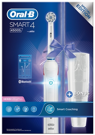 Oral B Smart 4 4500S D601.252.3X Electric Toothbrush