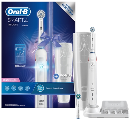 Oral B Smart 4 4500S D601.252.3X Electric Toothbrush