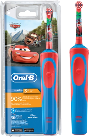 Oral B Stages Power Cars D12.513.1 spazzolino da denti elettrico per bambini