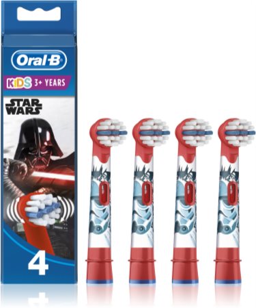 Oral B Vitality D100 Kids StarWars toothbrush replacement heads extra soft