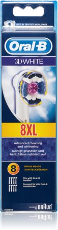 Oral B 3D White EB18-8 Ersatzkopf für Zahnbürste 8 Stück