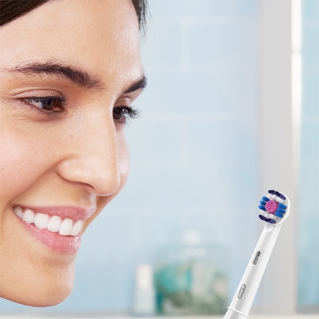 Oral B PRO 2500 PINK 3D WHITE ηλεκτρική οδοντόβουρτσα