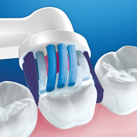 Oral B PRO 2500 PINK 3D WHITE ηλεκτρική οδοντόβουρτσα