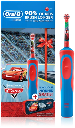 Oral-B Stages Power Cars D12.513K elektrische Zahnbürste für Kinder