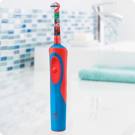 Oral-B Stages Power Cars D12.513K elektrische Zahnbürste für Kinder