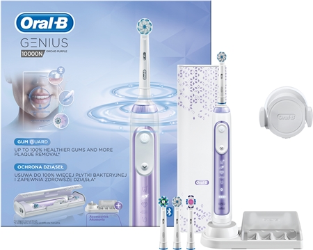 Oral B Genius 10000N Orchid Pur Elektrisk tandborste