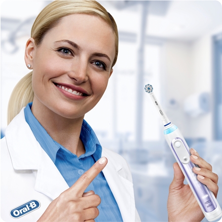 Oral B Genius 10000N Orchid Pur Elektrisk tandborste