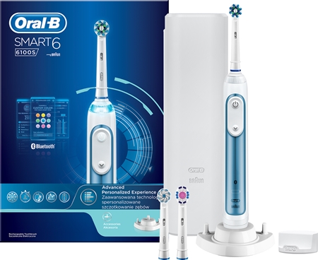 Oral B Smart 6 6100S elektrische Zahnbürste