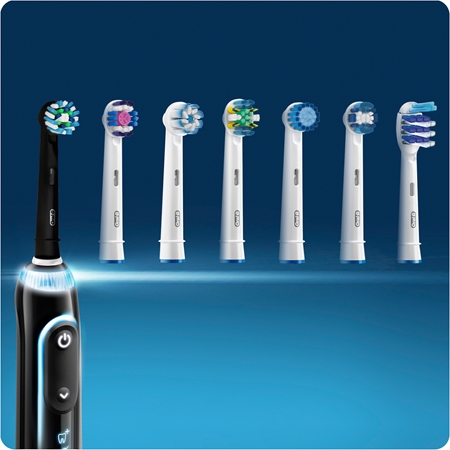 Oral B Cross Action EB 50 Black náhradné hlavice na zubnú kefku 2 ks
