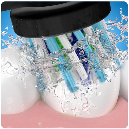 Oral B Smart 4 4500 Black Edition elektrický zubní kartáček + pouzdro