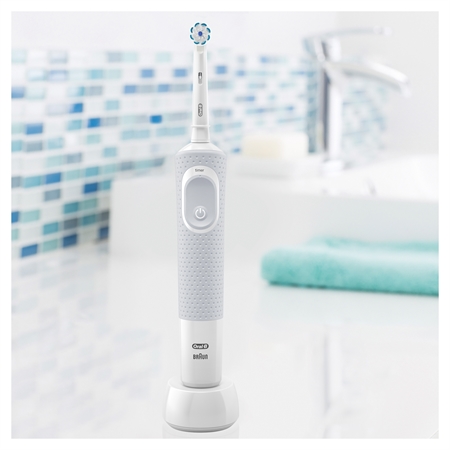 Oral B Vitality 100 Sensi UltraThin D100.413.1 White електрическа четка за зъби