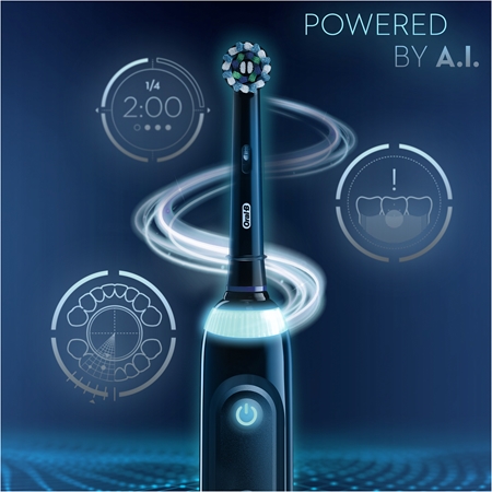 Oral B GeniusX 20100S Midnight Black elektrická zubná kefka