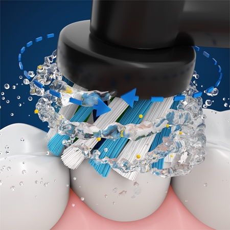 Oral B GeniusX 20100S Midnight Black elektrická zubná kefka