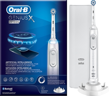 Oral B GeniusX 20100S Fuji White brosse à dents électrique