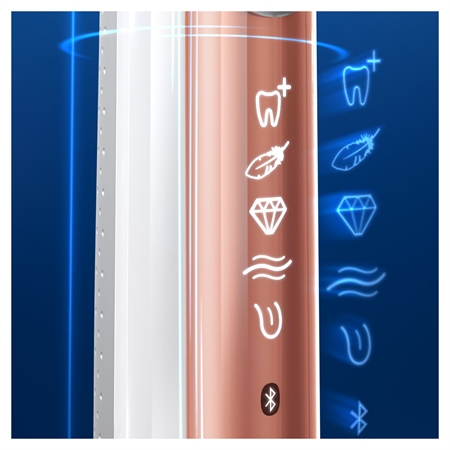 Oral B GeniusX 20100S Rose Gold elektrický zubní kartáček