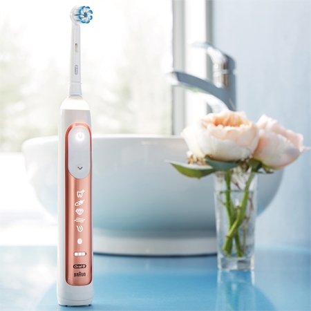 Oral B Genius 10000N Rosegold elektrický zubní kartáček