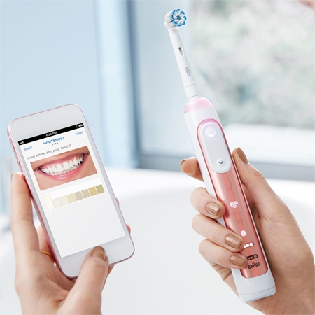 Oral B Genius 10000N Rosegold elektrický zubní kartáček