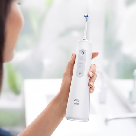 Oral B GeniusX + Aquacare 6 Ensemble de soins dentaires