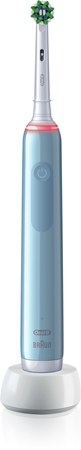 Oral B Pro 3 3000 Cross Action Blue spazzolino da denti elettrico