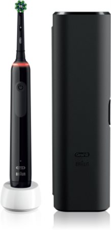 Escova de Dentes Elétrica Oral-B Braun Pro 3 3500 Design ED com Controlo de  Precisão - Preto · El Corte Inglés